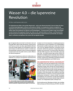 Wasser 4.0 – die lupenreine Revolution