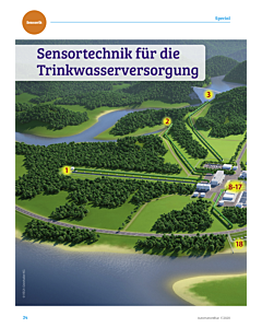 Sensortechnik für die Trinkwasserversorgung