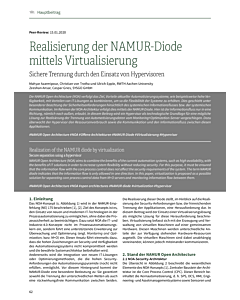 Realisierung der NAMUR-Diode mittels Virtualisierung