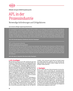 APL in der Prozessindustrie