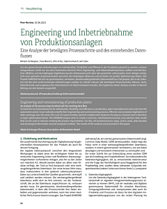 Engineering und Inbetriebnahme von Produktionsanlagen