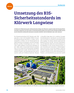 Umsetzung des B3S-Sicherheitsstandards im Klärwerk Langwiese