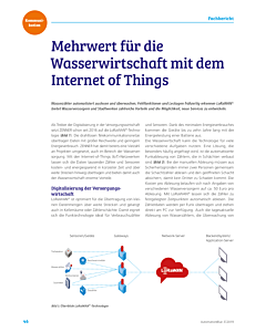 Mehrwert für die Wasserwirtschaft mit dem Internet of Things