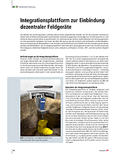 Integrationsplattform zur Einbindung dezentraler Feldgeräte