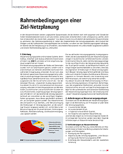 Rahmenbedingungen einer Ziel-Netzplanung