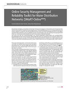 Online Security Management and Reliability Toolkit for Water Distribution Networks (SMaRT-OnlineWDN)