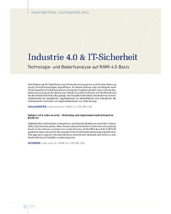 Industrie 4.0 & IT-Sicherheit