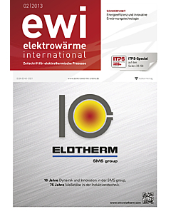 ewi - elektrowärme international - Ausgabe 02 2013