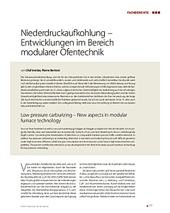 Niederdruckaufkohlung – Entwicklungen im Bereich modularer Ofentechnik