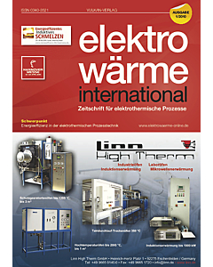 ewi - elektrowärme international - Ausgabe 01 2010