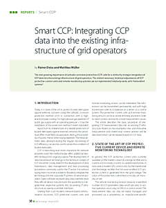 Smart CCP: Integrating CCP data into the existing infrastructure of grid operators