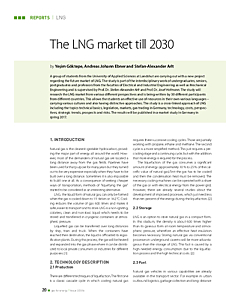 The LNG market till 2030
