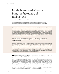 Nordschwarzwaldleitung – Planung, Projektablauf, Realisierung