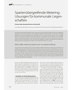 Spartenübergreifende Metering-Lösungen für kommunale Liegenschaften