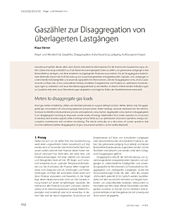 Gaszähler zur Disaggregation von überlagerten Lastgängen