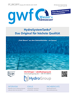 gwf - Wasser|Abwasser - Ausgabe 07-08 2017