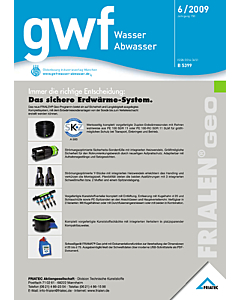 gwf - Wasser|Abwasser - Ausgabe 06 2009