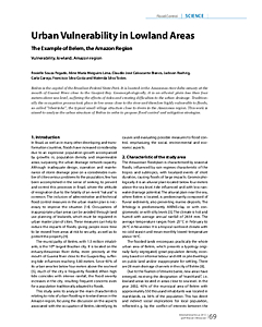 Urban Vulnerability in Lowland Areas
