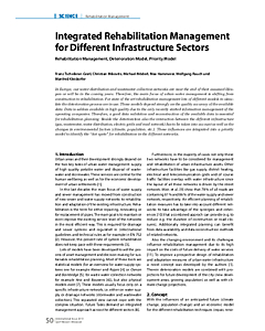 Integrated Rehabilitation Management for Different Infrastructure Sectors