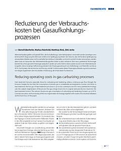 Reduzierung der Verbrauchskosten bei Gasaufkohlungsprozessen