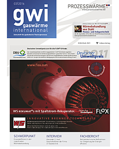 gwi - gaswärme international - Ausgabe 03 2016