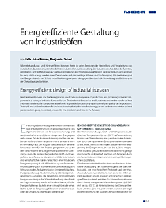 Energieeffiziente Gestaltung von Industrieöfen