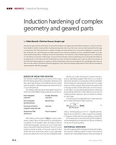 Induction hardening of complex geometry and geared parts