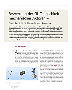 Bewertung der SIL-Tauglichkeit mechanischer Aktoren –