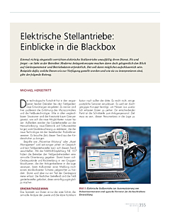 Elektrische Stellantriebe: Einblicke in die Blackbox