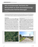 KKS-Schutzkonzept: Nachweis der Wirksamkeit an stark wechselspannungsbeeinflussten Rohrfernleitungen
