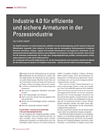 Prognosen der Automation in der Armaturenindustrie