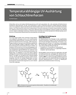 Temperaturabhängige UV-Aushärtung von Schlauchlinerharzen