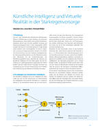 Künstliche Intelligenz und Virtuelle Realität in der Starkregenvorsorge