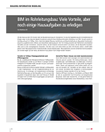 BIM im Rohrleitungsbau: Viele Vorteile, aber noch einige Hausaufgaben zu erledigen