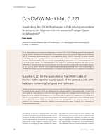 Technische Regeln für Einspeisesysteme