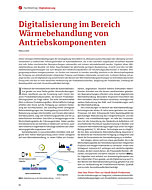 Digitalisierung im Bereich Wärmebehandlung von Antriebskomponenten