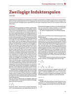 Zweilagige Induktorspulen