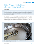 Risiko-Analyse in industriellen Abwasserreinigungsanlagen