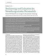 Realisierung und Evaluation des Verwaltungsschalen-Metamodells