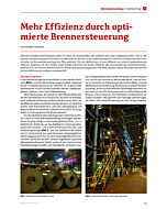 Mehr Effizienz durch optimierte Brennersteuerung