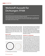Werkstoff-Auswahl für Dichtungen: FFKM