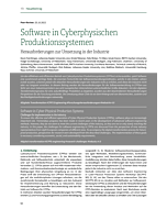 Software in Cyberphysischen Produktionssystemen
