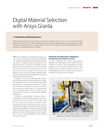 Digital Material Selection with Ansys Granta