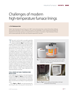Challenges of modern high-temperature furnace linings