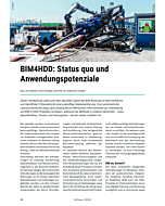 BIM4HDD: Status quo und Anwendungspotenziale