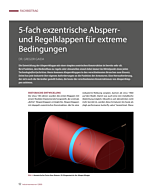 5-fach exzentrische Absperr- und Regelklappen für extreme Bedingungen