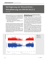 Verringerung von Streuströmen – Aktualisierung von DIN EN 50122-2