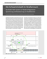 Die Schwammstadt im Straßenraum