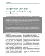 Using domain knowledge to improve machine learning