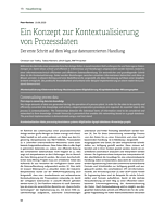 Ein Konzept zur Kontextualisierung von Prozessdaten
